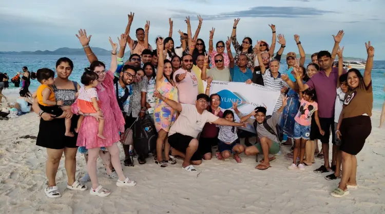Beautiful beach and cultural landscape in Thailand tour